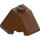 LEGO Reddish Brown Wedge 2 x 2 (45°) Corner (13548)