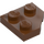 LEGO Reddish Brown Wedge Plate 2 x 2 Cut Corner (26601)