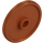 LEGO Reddish Copper Round Shield with Stud (17835 / 91884)