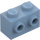 LEGO Sand Blue Brick 1 x 2 with Studs on One Side (11211)