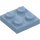 LEGO Sand Blue Plate 2 x 2 (3022 / 94148)