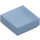 LEGO Sand Blue Tile 1 x 1 with Groove (3070 / 30039)