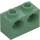 LEGO Sand Green Brick 1 x 2 with 2 Holes (32000)