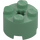 LEGO Sand Green Brick 2 x 2 Round (3941 / 6143)