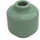 LEGO Sand Green Minifigure Head (Safety Stud) (3626 / 88475)