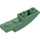 LEGO Sand Green Slope 1 x 4 Curved Inverted (13547)