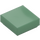 LEGO Sand Green Tile 1 x 1 with Groove (3070 / 30039)