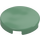 LEGO Sand Green Tile 2 x 2 Round with Bottom Stud Holder (14769)