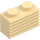 LEGO Tan Brick 1 x 2 with Grille (2877)