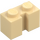 LEGO Tan Brick 1 x 2 with Groove (4216)