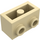 LEGO Tan Brick 1 x 2 with Studs on One Side (11211)