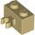 LEGO Tan Brick 1 x 2 with Vertical Clip (Open &#039;O&#039; clip) (42925 / 95820)