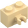 LEGO Tan Brick 1 x 2 with Vertical Clip with Open &#039;O&#039; Clip (42925 / 95820)