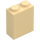 LEGO Tan Brick 1 x 2 x 2 with Inside Stud Holder (3245)