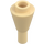 LEGO Tan Cone 1 x 1 Inverted with Bar (11610)