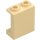 LEGO Tan Panel 1 x 2 x 2 with Side Supports, Hollow Studs (35378 / 87552)