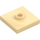 LEGO Tan Plate 2 x 2 with Groove and 1 Center Stud (23893 / 87580)