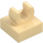 LEGO Tan Tile 1 x 1 with Clip (Raised &quot;C&quot;) (15712 / 44842)