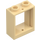 LEGO Tan Window Frame 1 x 2 x 2 (60592 / 79128)