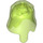 LEGO Transparent Bright Green Slime Head Cover (77181)