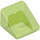 LEGO Transparent Bright Green Slope 1 x 1 (31°) (50746 / 54200)