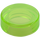 LEGO Transparent Bright Green Tile 1 x 1 Round (35381 / 98138)