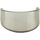 LEGO Transparent Brown Black Minifig Helmet Visor (2447 / 35334)