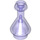 LEGO Transparent Conical Flask with Transparent Purple Fluid (33027 / 38029)