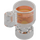 LEGO Transparent Cup with Transparent Orange Drink (68495)