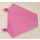 LEGO Transparent Dark Pink Flag 5 x 6 Hexagonal with Thin Clips (51000)