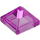 LEGO Transparent Dark Pink Slope 1 x 1 x 0.7 Pyramid (22388 / 35344)