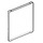 LEGO Transparent Glass for Window 1 x 3 x 3 (51266)