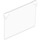 LEGO Transparent Glass for Window 1 x 4 x 3 Opening (35318 / 86210)