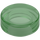 LEGO Transparent Green Tile 1 x 1 Round (35381 / 98138)