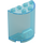 LEGO Transparent Light Blue Cylinder 2 x 4 x 4 Half (6218 / 20430)