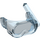 LEGO Transparent Light Blue Scuba Mask with Air Hose (30090 / 35244)