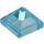 LEGO Transparent Light Blue Slope 1 x 1 x 0.7 Pyramid (22388 / 35344)