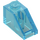 LEGO Transparent Light Blue Slope 1 x 2 (45°) (3040 / 6270)