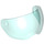 LEGO Transparent Light Blue Visor with Cutout (41805)