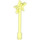 LEGO Transparent Neon Green Magic Wand (6124 / 28681)