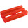 LEGO Transparent Neon Reddish Orange Tile 1 x 2 Grille (with Bottom Groove) (2412 / 30244)