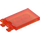 LEGO Transparent Neon Reddish Orange Tile 2 x 3 with Horizontal Clips (Thick Open &#039;O&#039; Clips) (30350 / 65886)