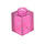 LEGO Transparent Pink Glitter Brick 1 x 1 (3005 / 30071)
