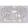 LEGO Transparent Plate 2 x 2 Round with Rounded Bottom (2654 / 28558)