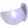 LEGO Transparent Purple Visor with Cutout (41805)