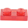 LEGO Transparent Red Plate 1 x 2 (3023 / 28653)