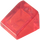 LEGO Transparent Red Slope 1 x 1 (31°) (50746 / 54200)