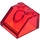 LEGO Transparent Red Slope 2 x 2 (45°) (3039 / 6227)