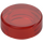 LEGO Transparent Red Tile 1 x 1 Round (35381 / 98138)