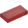 LEGO Transparent Red Tile 1 x 2 with Groove (3069 / 30070)